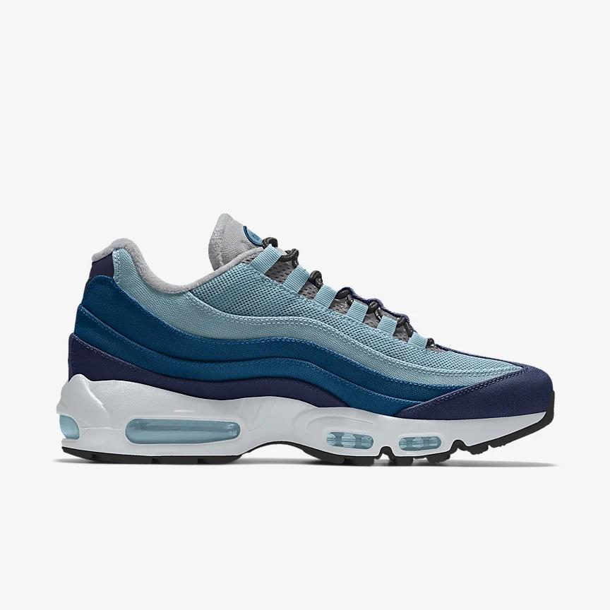 Giày Nike Air Max 95 Unlocked By You Nữ Xanh